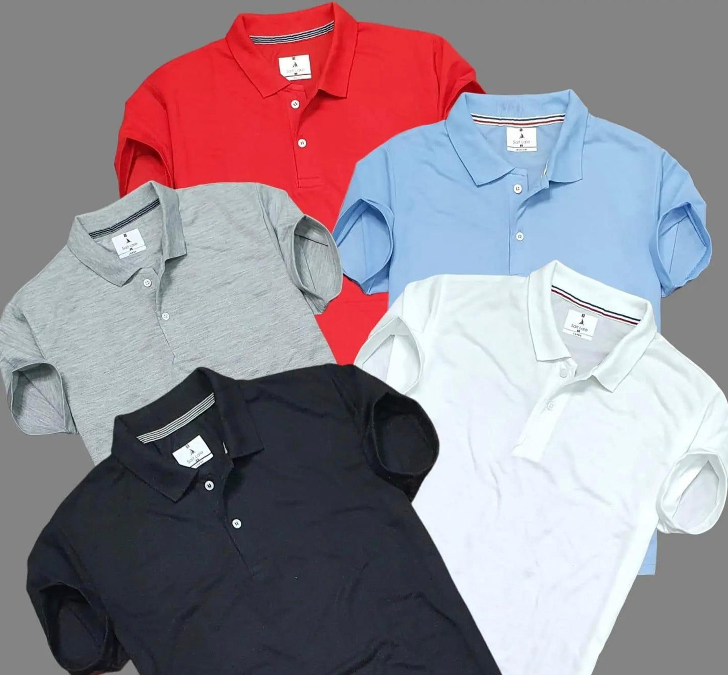 Men's Casual Half Sleeves T-Shirt(Pack of 5)